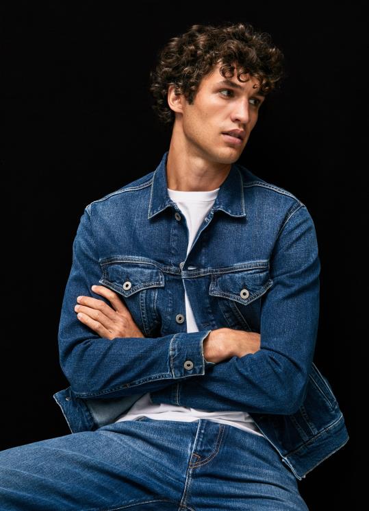 d792d791d7a8d799d79d_4n8xb823_pepe_jeans_d793d6b5d7a0d6b4d799d79d_d796d7a7d798_d792d799d7a0d7a1_d791d79bd795d7a9d7a8_d7a8d792d79.jpg גברים 4N8XB823 Pepe Jeans דֵנִים ז'קט ג'ינס בכושר רגיל – תמונה 1