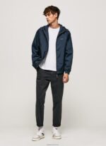 ⁦גברים 4N8XB828 Pepe Jeans dulwich מעיל רוח עם קפוצ'ון⁩ – תמונה ⁦2⁩