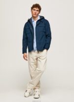 ⁦גברים 4N8XB832 Pepe Jeans dulwich פארקה קצרה עם סינר נשלף⁩ – תמונה ⁦2⁩