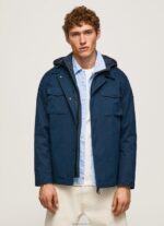 גברים 4N8XB832 Pepe Jeans dulwich פארקה קצרה עם סינר נשלף