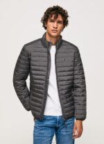 גברים 4N8XB839 Pepe Jeans שטוף שחור מעיל פוך מרופד
