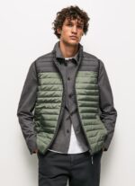 גברים 4N8XB840 Pepe Jeans שטוף שחור חזייה מרופדת בלוק צבעוני