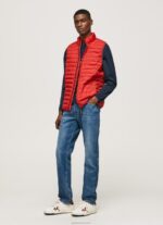 ⁦גברים 4N8XB843 Pepe Jeans סטודיו אדום חזייה מרופדת עם רוכסן⁩ – תמונה ⁦2⁩