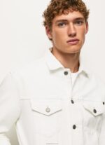 ⁦גברים 4N8XB847 Pepe Jeans דֵנִים ז'קט ג'ינס בכושר רגיל⁩ – תמונה ⁦4⁩