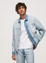 גברים 4N8XB848 Pepe Jeans דֵנִים ז'קט ג'ינס מבפנים החוצה