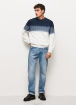 ⁦גברים 4N8XB851 Pepe Jeans לבן ג'רזי סריגת כבל perseo⁩ – תמונה ⁦2⁩