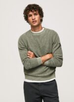 ⁦גברים 4N8XB853 Pepe Jeans יְצִיקָה ג'רזי כותנה סרוג ופל⁩ – תמונה ⁦3⁩