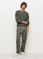 ⁦גברים 4N8XB854 Pepe Jeans שטוף שחור ג'רזי כותנה סרוג ופל⁩ – תמונה ⁦2⁩
