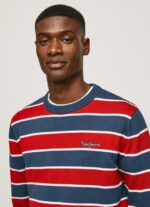 ⁦גברים 4N8XB861 Pepe Jeans רַב ג'רסי כותנה בהדפס פסים⁩ – תמונה ⁦3⁩
