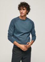 גברים 4N8XB864 Pepe Jeans jarman צווארון עגול ג'רזי כותנה