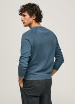 ⁦גברים 4N8XB864 Pepe Jeans jarman צווארון עגול ג'רזי כותנה⁩ – תמונה ⁦4⁩