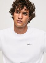 ⁦גברים 4N8XB867 Pepe Jeans לבן מגשר להדפסת תמונות⁩ – תמונה ⁦4⁩