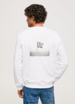 ⁦גברים 4N8XB867 Pepe Jeans לבן מגשר להדפסת תמונות⁩ – תמונה ⁦5⁩