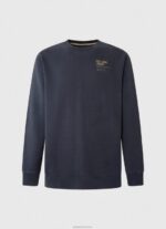 ⁦גברים 4N8XB873 Pepe Jeans dulwich מגשר כותנה צווארון מעוגל⁩ – תמונה ⁦5⁩