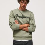 גברים 4N8XB874 Pepe Jeans יְצִיקָה מגשר כותנה לוגו רקום