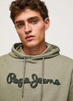 ⁦גברים 4N8XB878 Pepe Jeans יְצִיקָה קפוצ'ון כותנה⁩ – תמונה ⁦3⁩