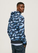 ⁦גברים 4N8XB879 Pepe Jeans לבן מגשר מודפס הסוואה⁩ – תמונה ⁦4⁩