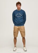 ⁦גברים 4N8XB900 Pepe Jeans jarman סווטשירט מודפס לוגו⁩ – תמונה ⁦2⁩