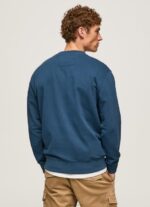 ⁦גברים 4N8XB900 Pepe Jeans jarman סווטשירט מודפס לוגו⁩ – תמונה ⁦4⁩