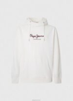 ⁦גברים 4N8XB903 Pepe Jeans לבן מגשר לוגו בצפיפות גבוהה⁩ – תמונה ⁦5⁩