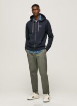 ⁦גברים 4N8XB905 Pepe Jeans dulwich מגשר עם רוכסן בהדפס לוגו⁩ – תמונה ⁦2⁩