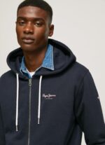 ⁦גברים 4N8XB905 Pepe Jeans dulwich מגשר עם רוכסן בהדפס לוגו⁩ – תמונה ⁦3⁩