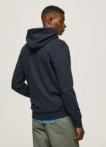 ⁦גברים 4N8XB905 Pepe Jeans dulwich מגשר עם רוכסן בהדפס לוגו⁩ – תמונה ⁦4⁩