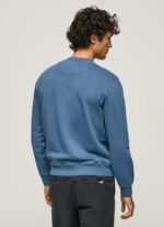 ⁦גברים 4N8XB907 Pepe Jeans jarman סווטשירט כותנה מודפס לוגו⁩ – תמונה ⁦4⁩