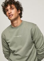 ⁦גברים 4N8XB908 Pepe Jeans יְצִיקָה סווטשירט כותנה מודפס לוגו⁩ – תמונה ⁦3⁩