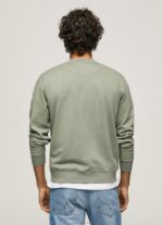 ⁦גברים 4N8XB908 Pepe Jeans יְצִיקָה סווטשירט כותנה מודפס לוגו⁩ – תמונה ⁦4⁩