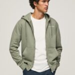 גברים 4N8XB912 Pepe Jeans יְצִיקָה מגשר לוגו עם רוכסן