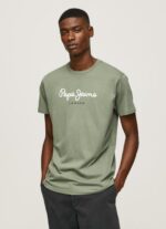 ⁦גברים 4N8XB920 Pepe Jeans יְצִיקָה חולצת טריקו כותנה לוגו מודפס⁩ – תמונה ⁦3⁩