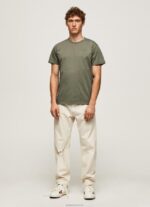 ⁦גברים 4N8XB949 Pepe Jeans יְצִיקָה חולצת טריקו כותנה לוגו מודפס⁩ – תמונה ⁦2⁩