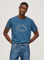 גברים 4N8XB951 Pepe Jeans jarman חולצה בהדפס לוגו