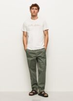 ⁦גברים 4N8XB961 Pepe Jeans צבע קרם חולצה בהדפס לוגו⁩ – תמונה ⁦2⁩