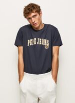 גברים 4N8XB969 Pepe Jeans dulwich חולצה בהדפס לוגו