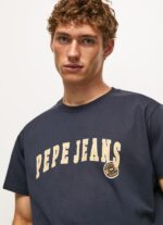 ⁦גברים 4N8XB969 Pepe Jeans dulwich חולצה בהדפס לוגו⁩ – תמונה ⁦3⁩