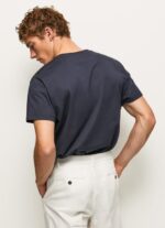 ⁦גברים 4N8XB969 Pepe Jeans dulwich חולצה בהדפס לוגו⁩ – תמונה ⁦4⁩