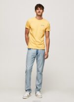 ⁦גברים 4N8XB972 Pepe Jeans זוהר חולצה בהדפס לוגו⁩ – תמונה ⁦2⁩