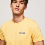 גברים 4N8XB972 Pepe Jeans זוהר חולצה בהדפס לוגו