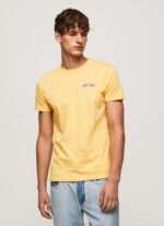 ⁦גברים 4N8XB972 Pepe Jeans זוהר חולצה בהדפס לוגו⁩ – תמונה ⁦3⁩