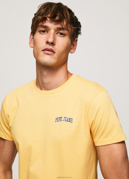 d792d791d7a8d799d79d_4n8xb972_pepe_jeans_d796d795d794d7a8_d797d795d79cd7a6d794_d791d794d793d7a4d7a1_d79cd795d792d795.jpg גברים 4N8XB972 Pepe Jeans זוהר חולצה בהדפס לוגו – תמונה 1