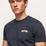 גברים 4N8XB973 Pepe Jeans dulwich חולצה בהדפס לוגו