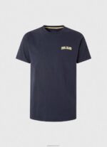 ⁦גברים 4N8XB973 Pepe Jeans dulwich חולצה בהדפס לוגו⁩ – תמונה ⁦5⁩