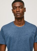 ⁦גברים 4N8XB975 Pepe Jeans jarman חולצת טריקו עם לוגו רקום⁩ – תמונה ⁦3⁩