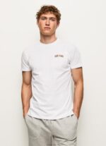 ⁦גברים 4N8XB978 Pepe Jeans לבן חולצה בהדפס לוגו⁩ – תמונה ⁦3⁩