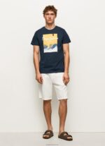 ⁦גברים 4N8XB979 Pepe Jeans dulwich חולצה בהדפס לוגו⁩ – תמונה ⁦2⁩