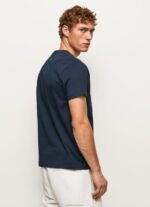 ⁦גברים 4N8XB979 Pepe Jeans dulwich חולצה בהדפס לוגו⁩ – תמונה ⁦4⁩