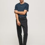 גברים 4N8XB980 Pepe Jeans jarman חולצה בהדפס תמונות
