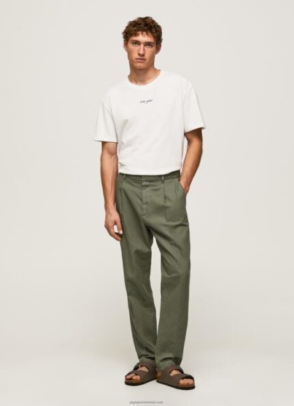 גברים 4N8XB981 Pepe Jeans לבן חולצה בהדפס תמונות